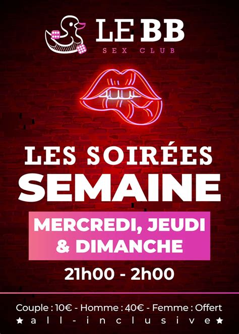 le bb - club libertin bordeaux|Soirée Libertine à Bordeaux